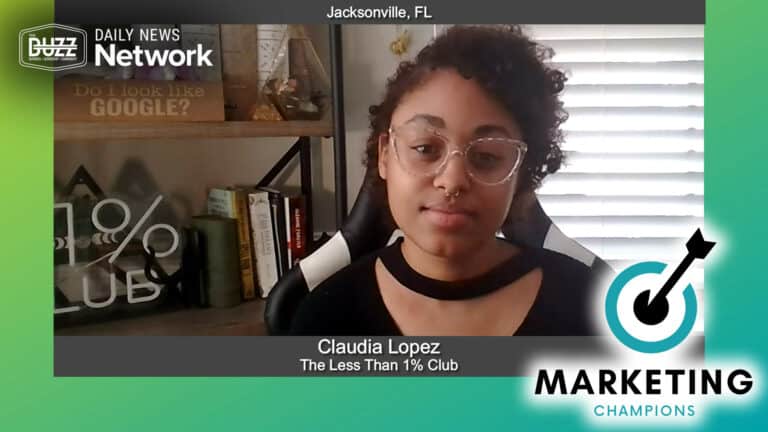 Marketing Champions with Claudia Lopez of The Less Than 1% Club